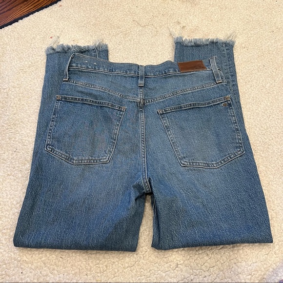 Madewell The Perfect Vintage Jean in Ainsworth Wash Straight Leg - Picture 4 of 9